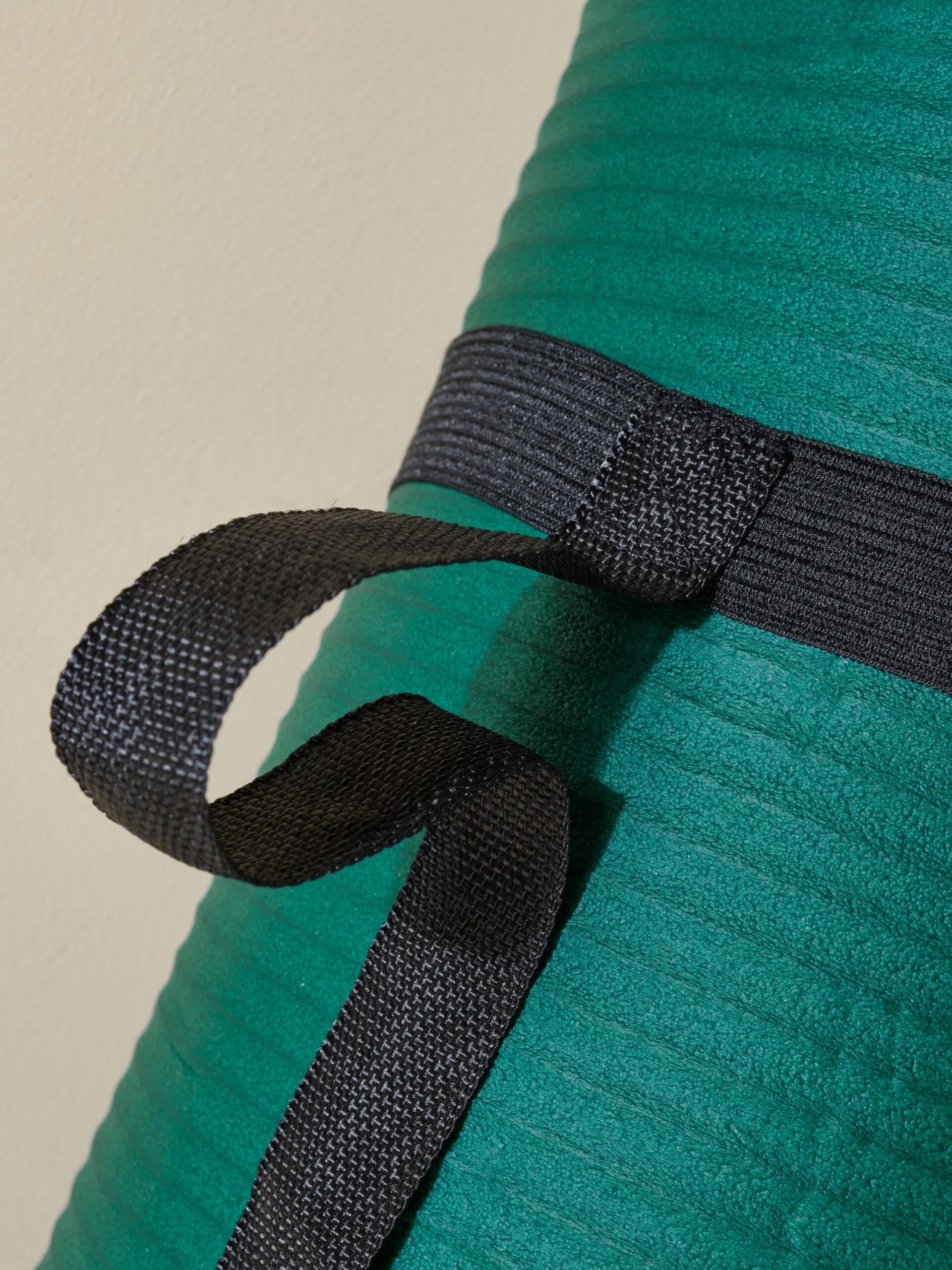 Коврик для йоги и фитнеса с чехлом 183x61x1,5 см, LVP, изумрудный